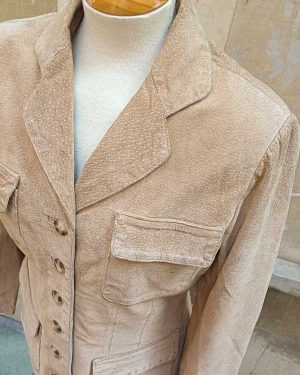 Blazer estilo Sahariana 90's de ante