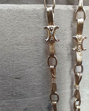 Collar cadena Céline 1970s Triomphe Chainlink Necklace